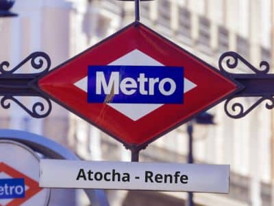 Estación Atocha Renfe metro Madrid