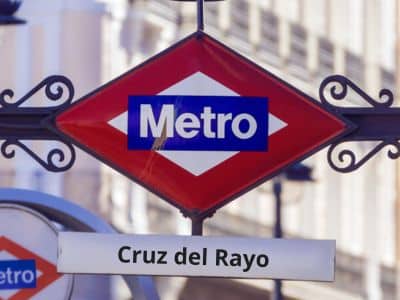 Estación Cruz del Rayo metro Madrid