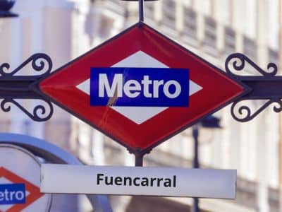 Estación Fuencarral metro Madrid