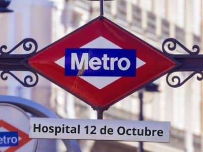 Estación Hospital 12 de Octubre metro Madrid