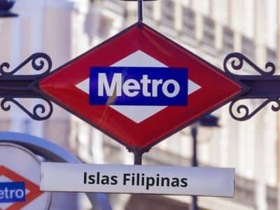 Estación Islas Filipinas metro Madrid
