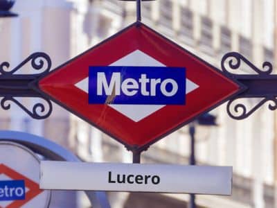 Estación Lucero metro Madrid