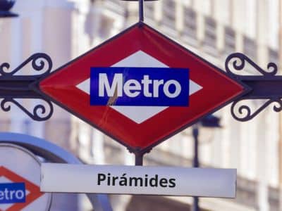 Estación Pirámides metro Madrid