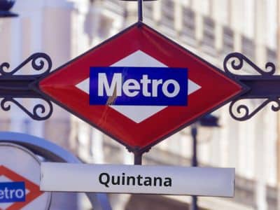 Estación Quintana metro Madrid