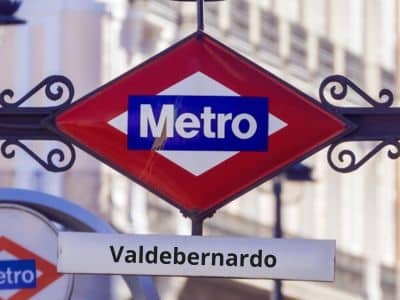 Estación Valdebernardo metro Madrid