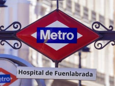 Estación Hospital de Fuenlabrada metro Madrid